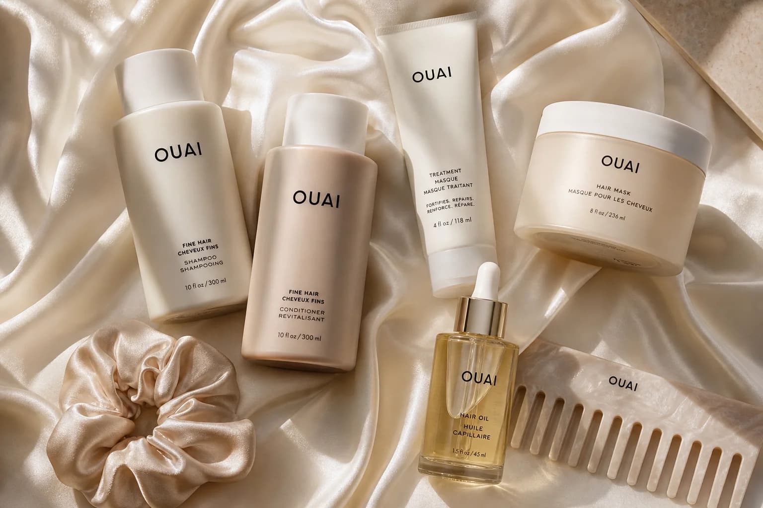 Premiová vlasová péče — Olaplex, K18, masky