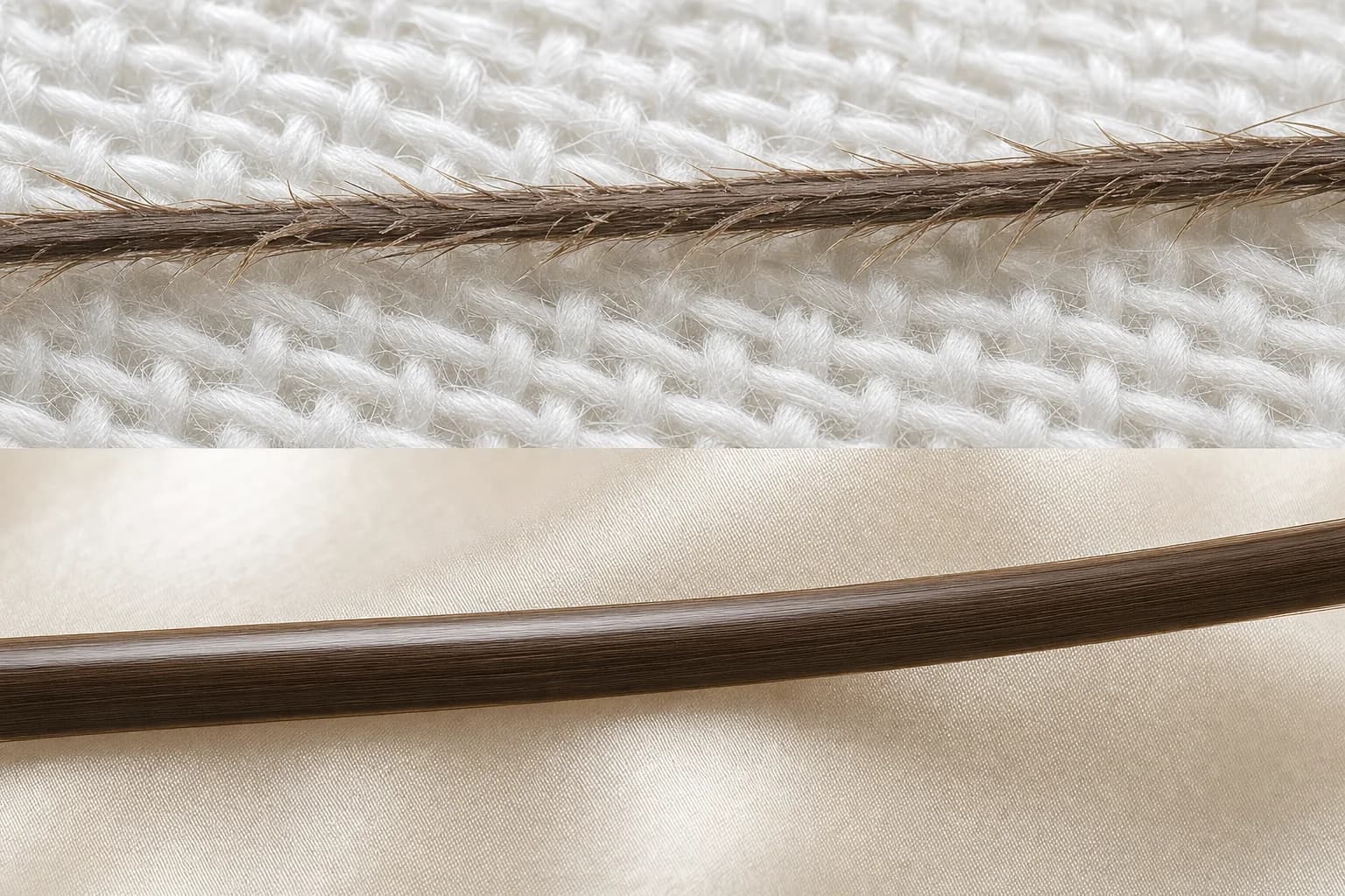 Detail kutikul vlasu
